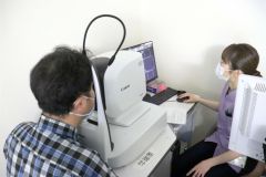 オンラインによる眼科診療始まる　更別村国保診療所 3