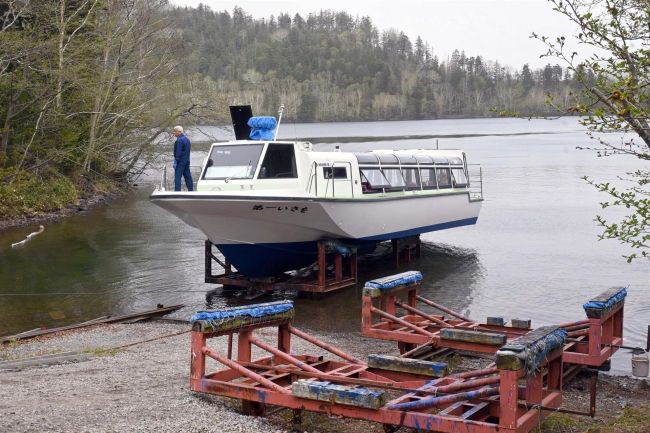 「雄大な景色楽しんで」然別湖遊覧船、６０周年の運行スタート