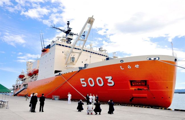 南極船「しらせ」９月に十勝港へ　１０年ぶり、広尾町歓迎