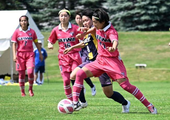 札内中出身の米村が決勝ゴール、聖和学園８強　インターハイ女子サッカー