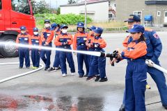 「放水できた！」児童歓声　広尾少年消防クが研修 6
