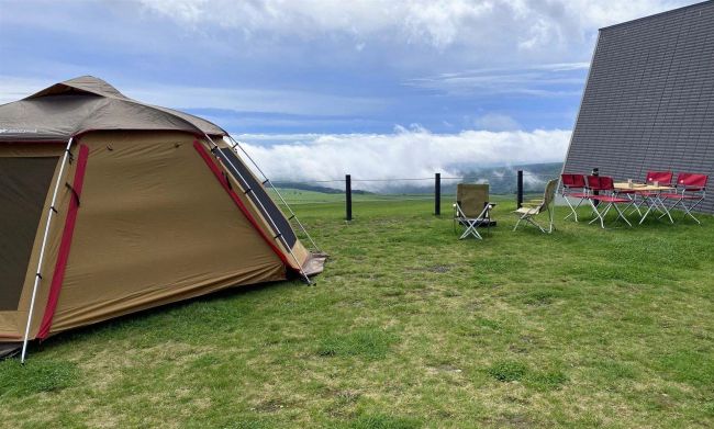 ナイタイ頂上で絶景キャンプ　１日１組限定、レアな夜景も独り占め　地域商社が企画　２３日から　上士幌