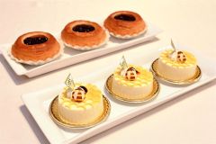 十勝の蜂蜜とハスカップ味わって　１０月からオリジナルのパンとケーキ　北海道ホテル 2