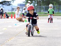 十勝川温泉でランバイクレース　初心者向けも～こぼれ話