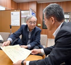 音更の坂本さん　道民カレッジ６０００単位取得　管内初　学長奨励賞受賞