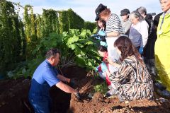 芽室の生産者巡り、農を体感　食の熱中小学校現場実習