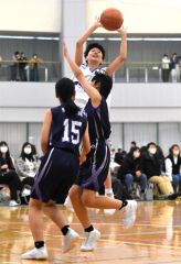 帯西陵女子８年ぶりＶ、男子は帯一９年ぶり制す、全十勝中学校バスケ秋季大会