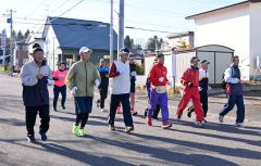 帯広楽走会が納会ラン、１２人締めくくりの快走