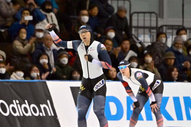 十勝勢メダルラッシュに沸く、山田将国内最高初Ｖ　Ｗ杯スケート帯広大会