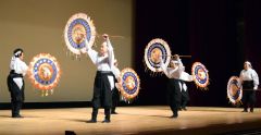 詩吟など９演目　傘踊り保存会も　池田町文化祭