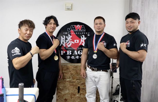 島元２年連続２冠達成、十勝勢出場５人全員入賞快挙　全日本アームレスリング選手権