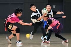 タグエンジェルズＡ優勝　６－２音更タグ　タグラグビー財団杯兼道小学生大会十勝予選