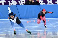 笹渕和花５００Ｍ１年生女王、男子５０００Ｍは立花英太郎制す　全道高校スケート初日