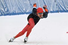 久保颯大１０００Ｍ１年王者、女子は河原莉緒連覇、道高校スケート第２日