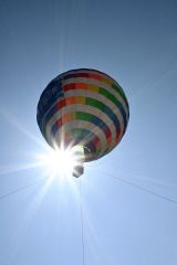 十勝空旅舎の熱気球
