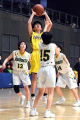 帯西陵女子８年ぶり３度目Ｖ、道中学校新人バスケットボール大会北大会最終日