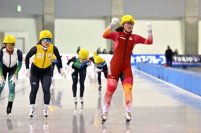 堀川が４冠、野々村１０００制す　スケート全日本選手権第３日