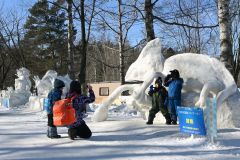 氷雪像コンクール、市長賞に幕別・南幕雪像組合　２年連続で最高賞