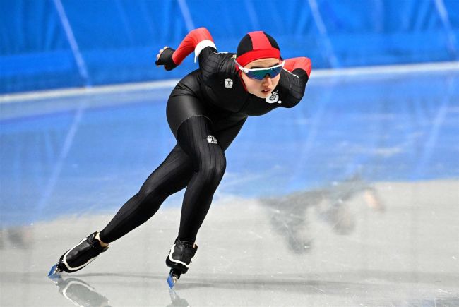 全国中学スケート大会女子１５００メートル～写真特集