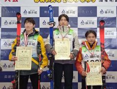 インターハイスキーＧＳ優勝の今村心温（帯緑園中出）喜び語る「ワールドカップで活躍する選手に」