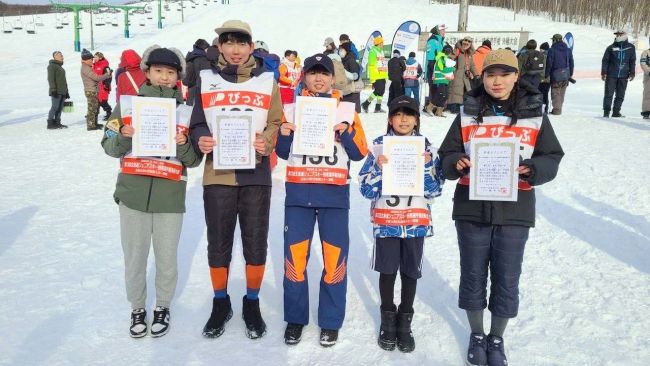 スキー道ジュニア技術選手権決勝大会で十勝勢５人入賞