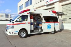 士幌消防署が更新した高規格救急車