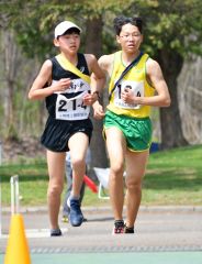 札内Ａ男子高学年大会新Ｖ、芽室女子３連覇、低学年男子は緑南逆転優勝　中学駅伝故但田杯 7