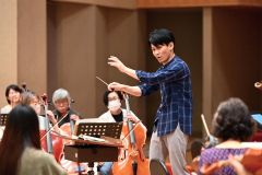 帯広交響楽団とのリハーサルに臨む澤村さん