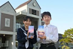 自作のパンフレットでわが町ＰＲ　芽室の中学生が関東の修学旅行先で配布