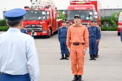出場隊員が訓練成果を披露　全道消防救助技術訓練指導会激励会