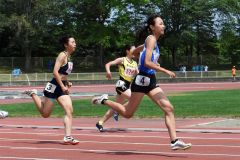 女子２００メートル決勝