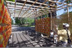 芽室神社を夏の風物詩で彩る　新たな写真スポットに　華音実行委