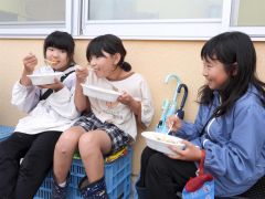１２０周年記念の夏祭り　浦幌小学校 2