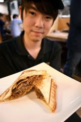 「帯広豚丼サンド」商品化　たれは老舗「鴨川」のレシピ　エイムカンパニー 7
