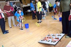 縁日など楽しむ　池田カトリック幼稚園で夏祭り 4