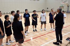 新得町での強化合宿に臨むデフバスケットボール女子日本代表の選手たち