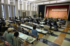 ２５周年の節目に会員４０人が舞披露　藤悦津会 2