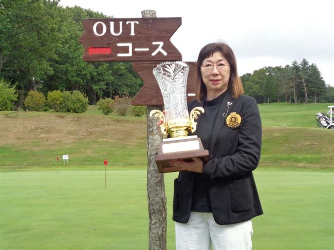 蓼内初優勝　十勝ＣＣ女子選手権　ゴルフ