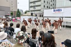 ステージで披露されたキッズダンス