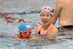 パリ五輪出場の蝦名選手、報告会で地元関係者に感謝　子どもに指導も