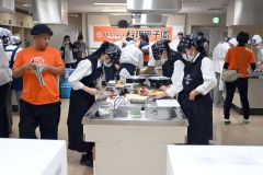 ５年ぶりに会場での調理実演審査が行われた「とかちマルシェ料理甲子園」