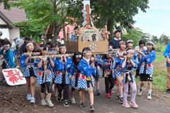 上更別神社で秋季祭典　更別