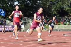 男子４００メートルリレー決勝