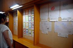 芽室中学校創作部の作品展