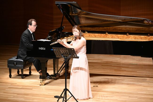 【写真】伸びのある歌声で観客魅了 音更町出身のソプラノ歌手・谷地さんがリサイタル 中札内