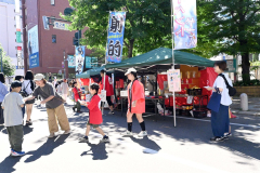 とかちイベンター協会による「子ども縁日　店長体験」のブース