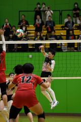 帯南商快勝Ｖ、男子は白樺学園制す　理事長杯高校バレーボール大会 11