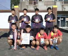 帯南町男子優勝、女子は帯五制す　市中体連ソフトテニス大会団体戦