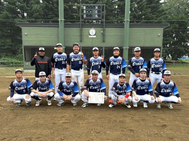 タイヤショップオーシャン３年ぶり優勝、串Ｂａｒ　ＯＨＡＮＡ準Ｖ　球友杯野球大会決勝