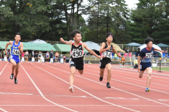 男子２年１００㍍予選２組